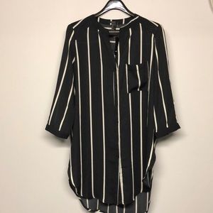 Long chiffon blouse!